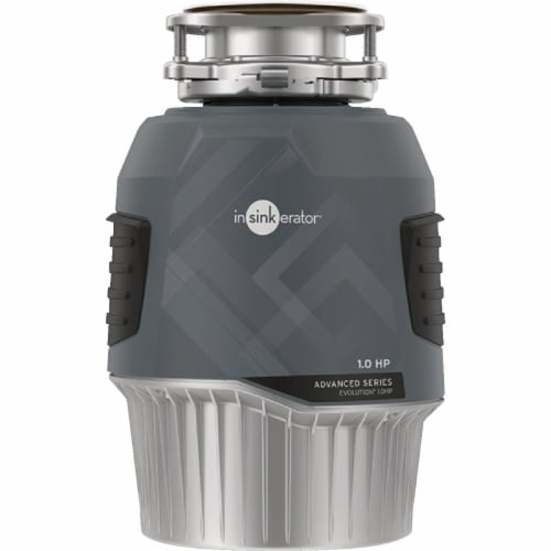 Insinkerator Evolution 1 HP Garbage Disposer, 10 Year Warranty Evolution 1 HP Perspective: front