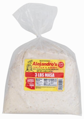 Alejandro's Masa Perspective: front