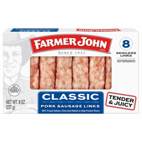 Farmer John Hot® Louisiana Brand Smoked Pork Sausage Links, 8 ct / 28 oz -  Ralphs