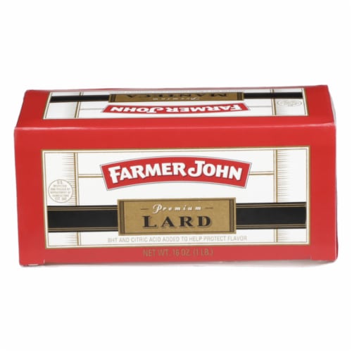 Farmer John Premium Lard Perspective: front