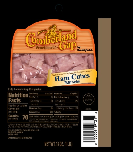 Cumberland Gap Cubed Ham Perspective: front