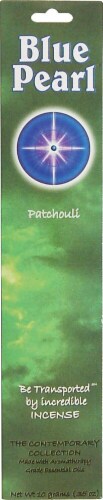 Blue Pearl Incense Patchouli Perspective: front