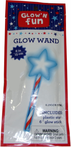 Patriotic Glow N Fun Glow Wand Perspective: front