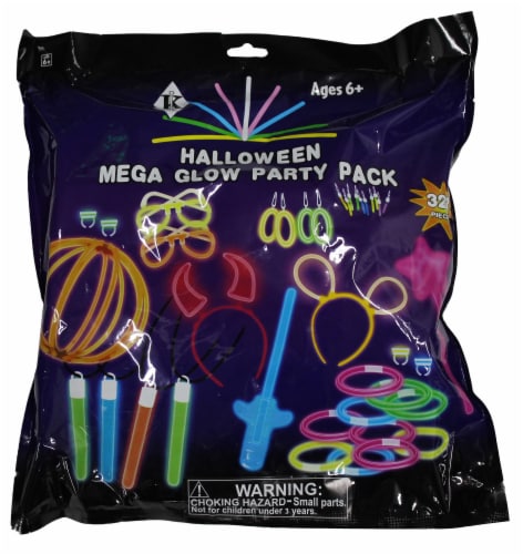 Mega Glow Fun Halloween Party Pack Perspective: front