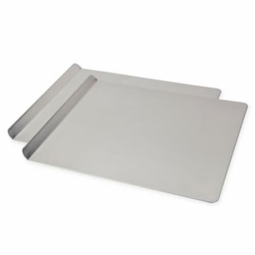 AirBake Large Cookie Sheets - Gray, 2 pk - Fry's Food Stores