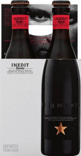 Estrella Damm Inedit Malt & Wheat Beer Perspective: front