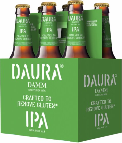 Estrella Damm Daura® IPA Imported Beer Perspective: front