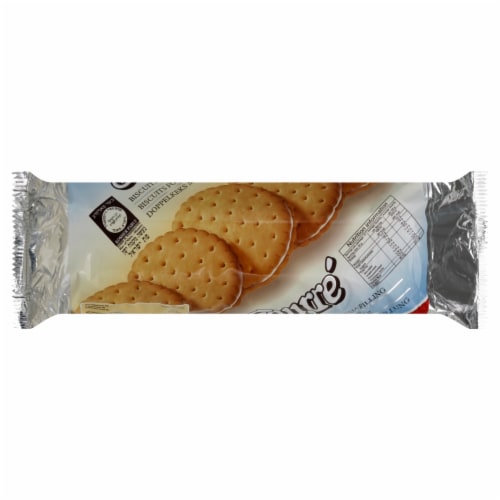 Fourre Kosher Vanilla Sandwich Biscuits Perspective: front