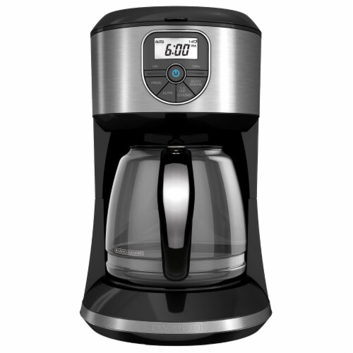 Black & Decker 12-Cup Programmable Coffeemaker with Glass Carafe