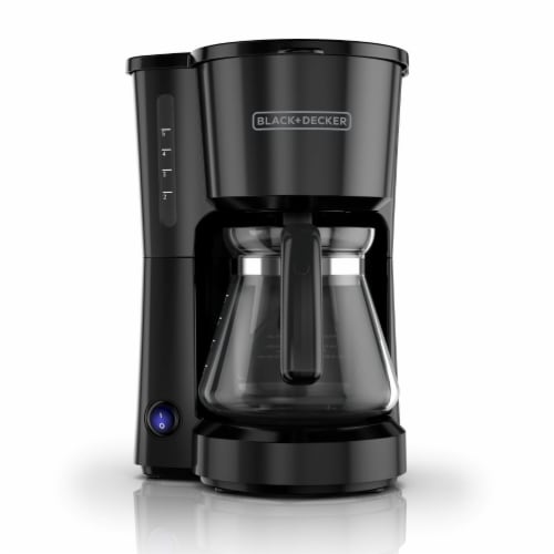 BLACK+DECKER 12-Cup Black/Silver Residential Drip Coffee Maker in the Coffee  Makers department at