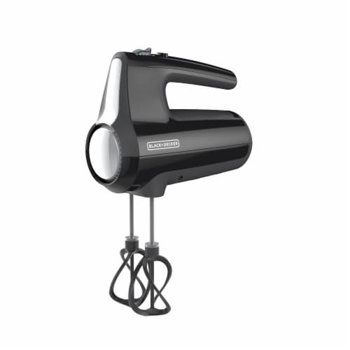 BLACK + DECKER Helix Performance Premium Hand Mixer - Black Perspective: front