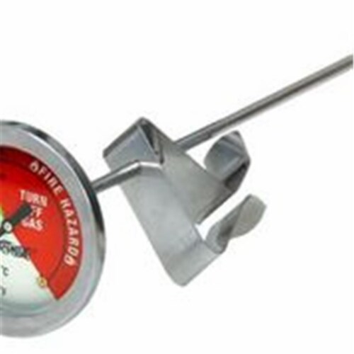 Bayou Classic 5020 5 Inch Stainless Thermometer Perspective: front