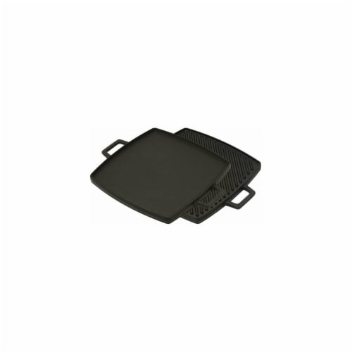 Bayou Classic 7444 10.5 in. Cast Iron Reversible Griddle Perspective: front