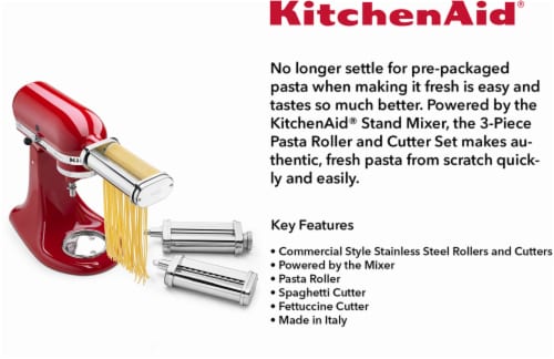 KitchenAid Pasta Roller Set Stand Mixer Attachment, 1 Count - Kroger