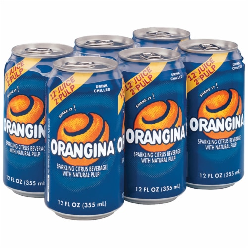 Orangina Sparkling Citrus Beverage Perspective: front