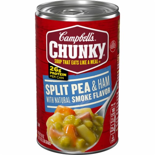 Campbell's® Chunky® Split Pea & Ham Soup Perspective: front