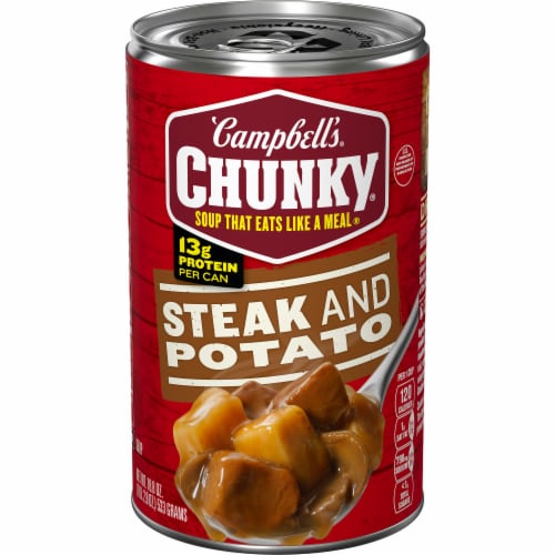 Campbell's® Chunky® Steak & Potato Soup Perspective: front