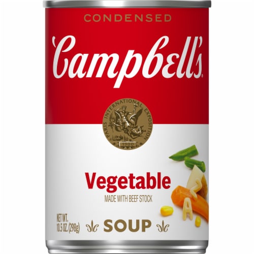 Campbell's® Condensed Vegetable Soup With Beef Stock Perspective: front