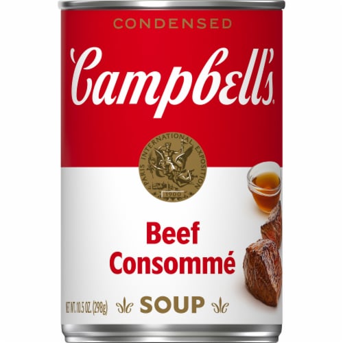 Campbell's® Condensed Beef Consomme Soup Perspective: front