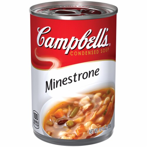 Campbell's Minestrone Condensed Soup Perspective: front