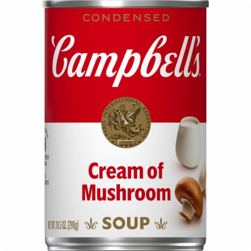 Campbell's® Condensed Cream of Mushroom Soup Perspective: front