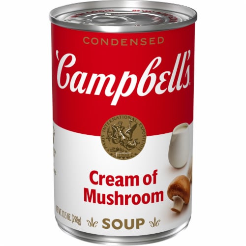 Campbell's® Condensed Cream of Mushroom Soup Perspective: front