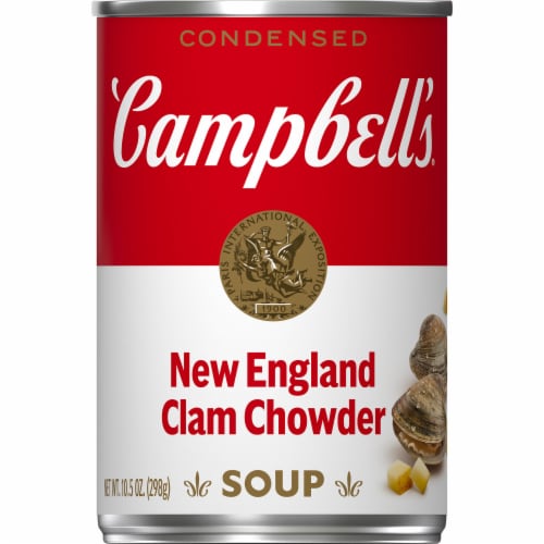 Campbell’s® Condensed New England Clam Chowder Perspective: front