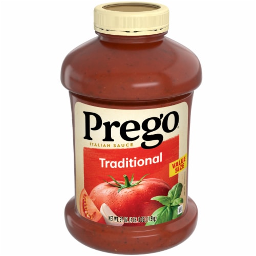 Prego® Traditional Pasta Sauce Value Size Perspective: front