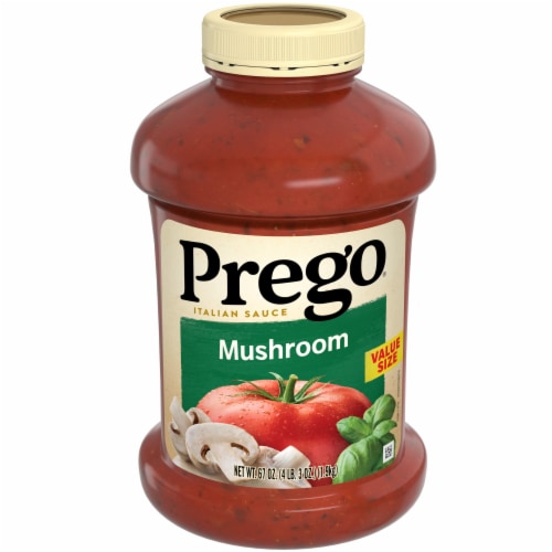 Prego® Mushroom Pasta Sauce Perspective: front