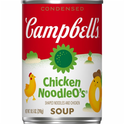 Campbell's® Condensed Kids Soup Chicken NoodleO’s Soup Perspective: front