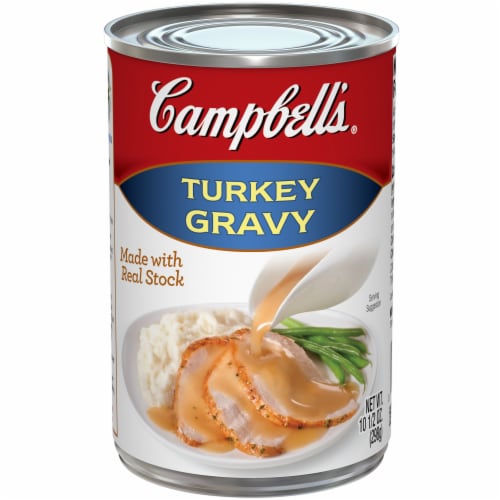Campbell's® Turkey Gravy Can Perspective: front