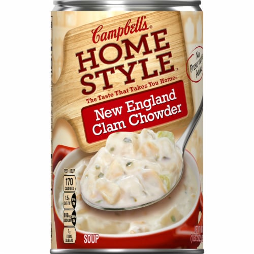 Campbell's® Homestyle™ New England Clam Chowder Perspective: front