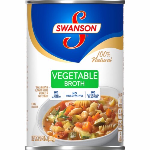 Swanson® Natural Vegetable Broth Perspective: front