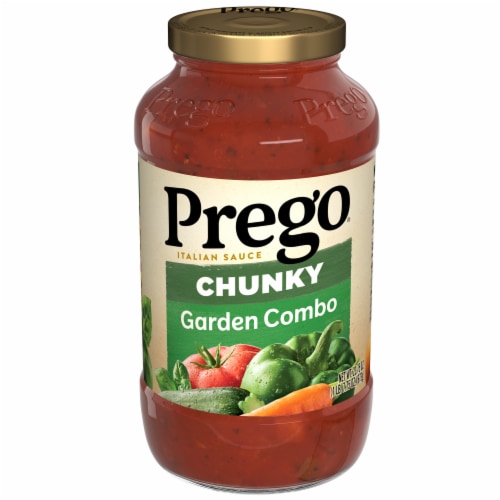 Prego® Chunky Garden Combo Pasta Sauce Perspective: front