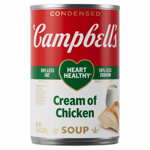 Campbell s Condensed 98 Fat Free Cream of Chicken Soup 10.5 oz