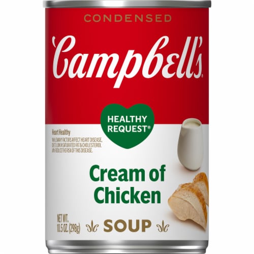 Campbell's® Condensed Heart Healthy Cream of Chicken Soup Perspective: front