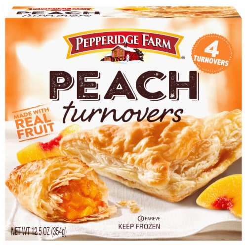 Pepperidge Farm Peach Turnovers Perspective: front