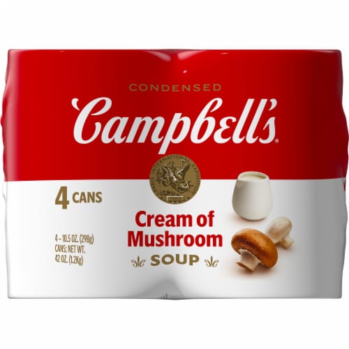 Campbell's® Condensed Cream of Mushroom Soup Perspective: front