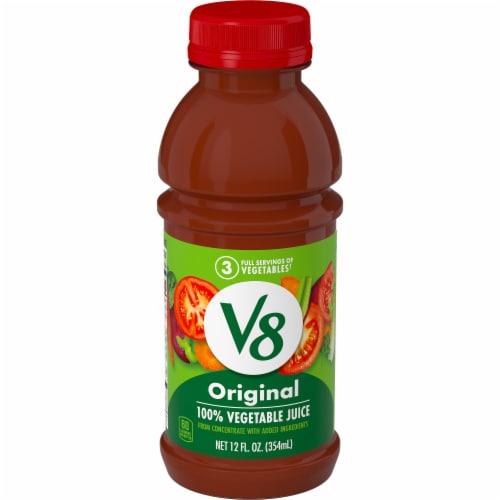 V8 Original 100% Vegetable Juice, 12 fl oz - Kroger