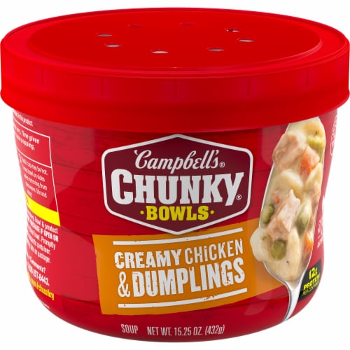 Campbell’s® Chunky Creamy Chicken & Dumplings Soup