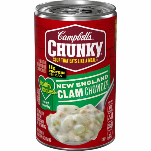 Campbell’s® Chunky® Soup Healthy Request New England Clam Chowder