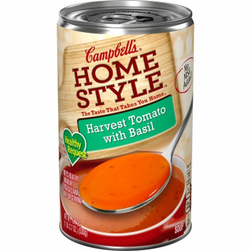Campbell's® Homestyle™ Healthy Request Soup Harvest Tomato Soup Perspective: front