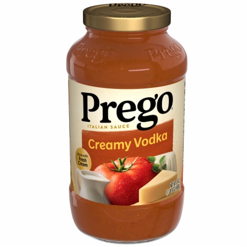 Prego® Creamy Vodka Pasta Sauce Perspective: front