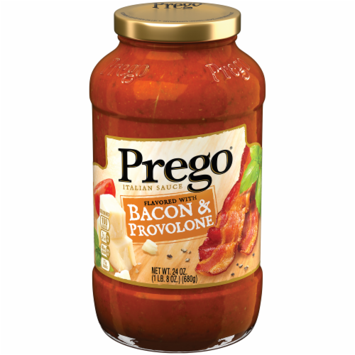 Prego Bacon Provolone Pasta Sauce 24 Oz Fred Meyer