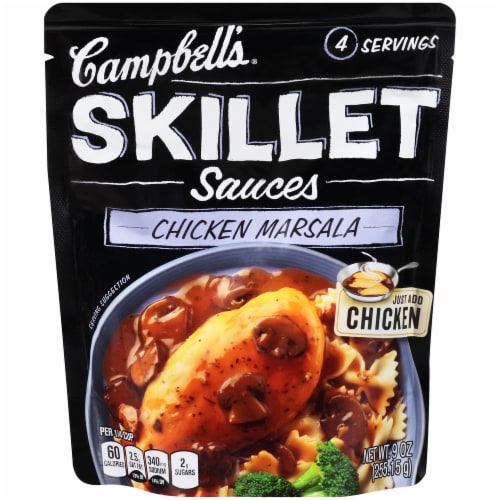 Campbell's Skillet Sauces Marsala Sauce Perspective: front