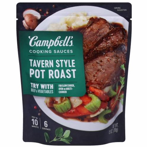 Kroger Campbell S Tavern Style Pot Roast Slow Cooker Sauce 13 Oz