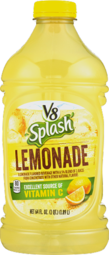 V8 Splash Lemonade Perspective: front