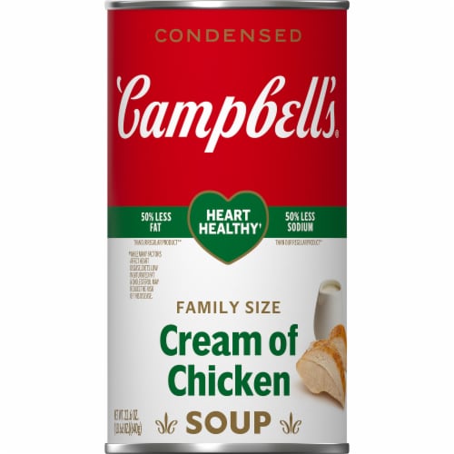 Campbell's® Healthy Request® Condensed Cream of Chicken Soup Perspective: front