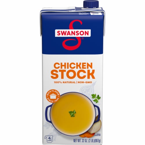 Swanson® 100% Natural Chicken Stock Perspective: front