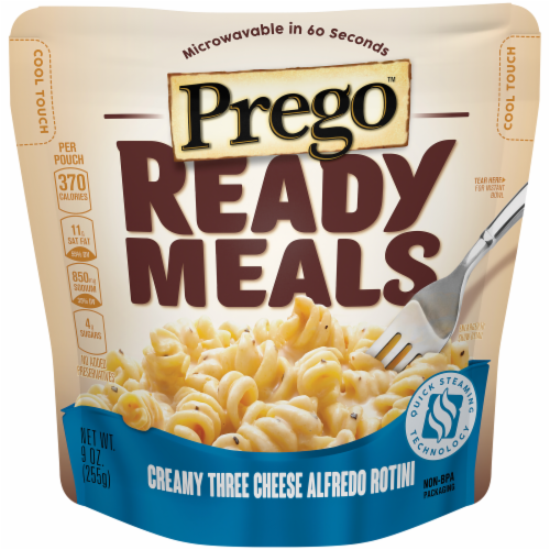Prego Ready Meals Creamy Three Cheese Alfredo Rotini Perspective: front